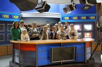 Стать звездой эфира - дети сотрудников посетили Тюменское телевидение
